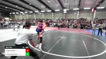 137 lbs Round Of 16 - Alex Hernandez, Evwc vs Eli Baumgardner, Monte Vista Takedown Club