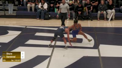 125 lbs Cooper Shore, California Baptist vs Richard Castro-Sandoval, CSU Bakersfield
