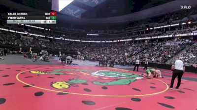 144-2A 1st Place Match - Tyler Varra, Highland vs Kaleb Grauer, Akron