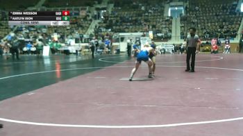 1-5A 126 Cons. Semi - Katlyn Ison, Beauregard HS vs Emma Wesson, Oak Grove