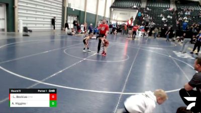 40 lbs Round 5 - Luke Beckius, Ogallala Youth Wrestling vs Axon Higgins, St.Paul Youth Wrestling