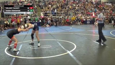 107 lbs Semifinal - Delaney Tackett, Pursuit Wrestling vs Raena Todhunter, CP