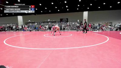 144 lbs Cons. Round 7 - Cash Hatfield, IA vs Matthew Moore, OK