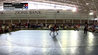 94 lbs Eldon Roth, Wisconsin vs Rylan Sandoval, Oklahoma Outlaws Blue