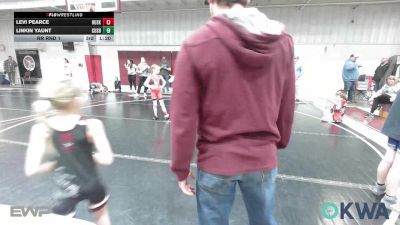 52-62 lbs Rr Rnd 1 - Genesis Delaney, Wolfpak Wrestling vs Makinleigh Mock, Blackwell Wrestling Club