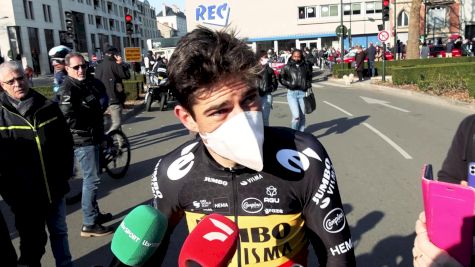 Wout Van Aert: 'I Always Need To Be Ready And Stay In The Front'