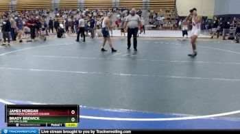 165 lbs Cons. Round 3 - James Morgan, Ridgewater Community College vs Brady Brewick, UW-Eau Claire