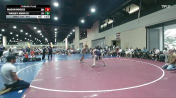 144 lbs Champ. Round 1 - Mason Nobles, Elevate Wrestling Club vs Harley Briscoe, Showtime