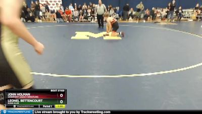 150 lbs Round 1 - Leonel Bettencourt, Kuna Klub vs John Holman, Sandpoint Legacy Wrestling