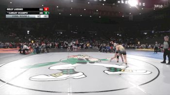 6A/5A Girls 135 Cons. Round 3 - Nelly Lozano, Hillsboro Girls vs Carley Ocampo, Liberty Girls