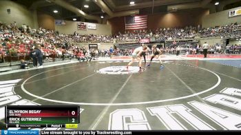 2A 190 lbs Champ. Round 1 - Erick Gutierrez, Millard vs El`Myron Begay, San Juan