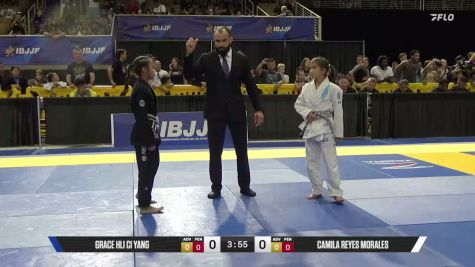 Camila Reyes Morales vs Grace Hli Ci Yang 2026 Pan Kids Jiu-Jitsu IBJJF Championship
