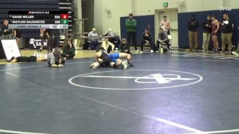 144 lbs Cons. Round 3 - Waylon Daughetee, Dubuque Hempstead vs Gaige Miller, Wahlert, Dubuque