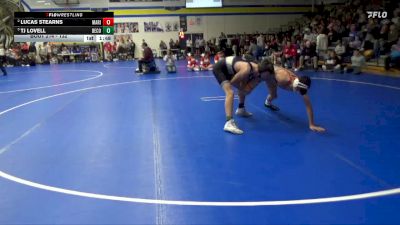 132 lbs 3rd Place Match - TJ Lovell, Benton Community vs Lucas Stearns, Marion