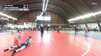 225A lbs Rr Rnd 3 - Cael Mielnik, Blair Academy vs Giorgi Abramishvili, Georgia