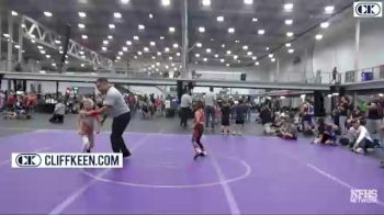 48 lbs Round 2 (6 Team) - Luke Briggs, Armory Athletics vs Carter Hardy, Prestige Worldwide