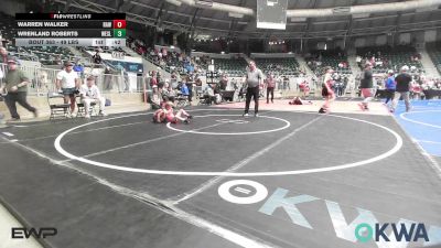 49 lbs Consolation - Warren Walker, Raw Wrestling Club vs Wrenland Roberts, Wesley Wrestling Club
