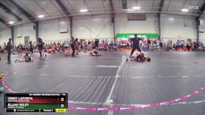 70 lbs Round 3 - Vinny Laporta, Five Star Wrestling vs Elijah Wiley, Morris Fitness