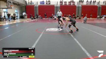145 lbs Champ. Round 1 - Gus Amerson, Newberg vs David Rodriguez, Forest Grove