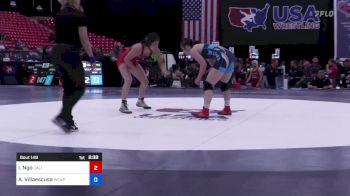 55 kg Quarters - Isabella Ngo, California vs Areana Villaescusa, Army (WCAP)