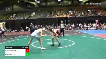 123 lbs Final - Braeden Kleinschmit, League Of Heroes vs Lance Streifel, Touch Of Gold