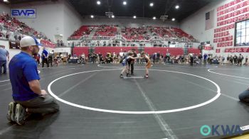 55 lbs Quarterfinal - Graydon Everson, Grover Rains Wrestling Club vs Michael Holloway, Choctaw Ironman Youth Wrestling