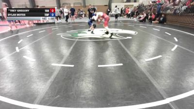 157 lbs Round Of 16 - Trey Gregory, Teknique Wrestling vs Dylan Motes, Temple High School Wrestling