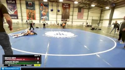 100 lbs Rd# 5- 3:45pm Friday Final Pool - Bryce Siem, Minnesota Funky Singlets vs Adrian Rojas, Team Michigan