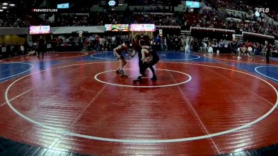 98 lbs Cons. Round 4 - Titus Edinger, Sidney Wrestling Club vs Elijah Holinde, Glasgow Wrestling Club