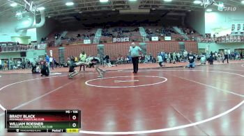 106 lbs Cons. Round 2 - William Roesner, Maurer Coughlin Wrestling Club vs Brady Black, Mishawaka Wrestling Club