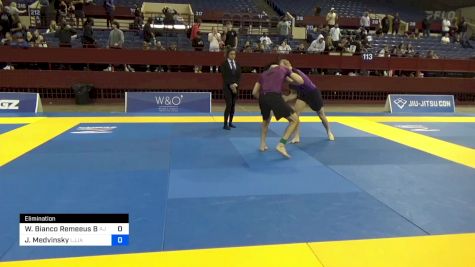 Winter Bianco Remeeus Breget vs Joshua Medvinsky 2024 Pan IBJJF Jiu-Jitsu No-Gi Championship