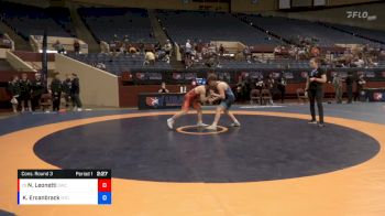 67 lbs Cons. Round 3 - Nicholas Leonetti, Suples Wrestling Club vs Kaden Ercanbrack, NMU-National Training Center