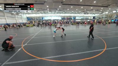 98 lbs Quarterfinal - Reese Babcock, Unattached vs Dominick Sindone, Unattached