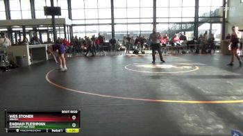 189 lbs Semifinal - Eaghan Fleshman, Alburnett Mat Pack vs Wes Stoner, Wrath