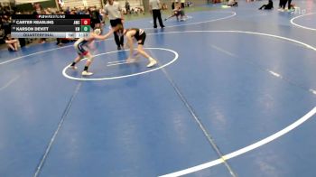 90 lbs Quarterfinal - Carter Keasling, Aurora Wrestling Club vs Karson Devitt, Kearney Matcats
