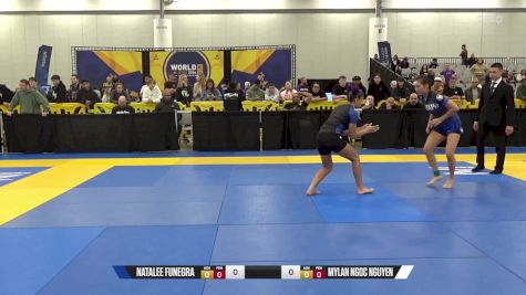 Mylan Ngoc Nguyen vs Natalee Funegra 2024 World IBJJF Jiu-Jitsu No-Gi Championship