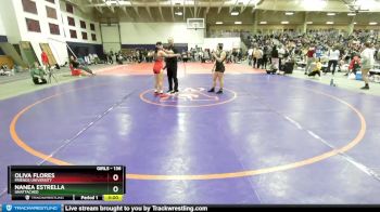 136 lbs Champ. Round 1 - Nanea Estrella, Unattached vs Oliva Flores, Friends University