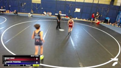 82 lbs Semifinal - Boaz Diaz, IA vs Landon Piontek, WI