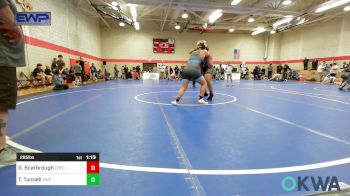 285 lbs Final - Gabriel Scarbrough, Checotah Matcats vs Trey Tunnell, Keystone Wrestling Club