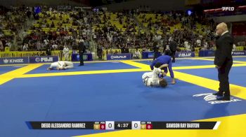 Samson Ray Barton vs Diego Alessandro Ramirez 2025 World Jiu-Jitsu IBJJF Championship