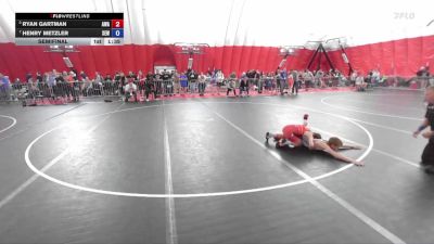 96 lbs Semifinal - Ryan Gartman, Askren Wrestling Academy vs Henry Metzler, X-Factor Elite Wrestling