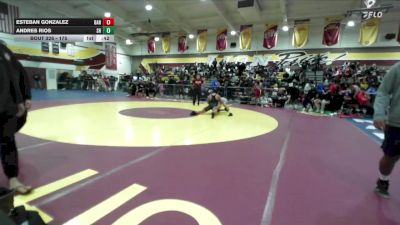 175 lbs Cons. Round 2 - Andres Rios, Shadow Hills vs Esteban Gonzalez, Banning