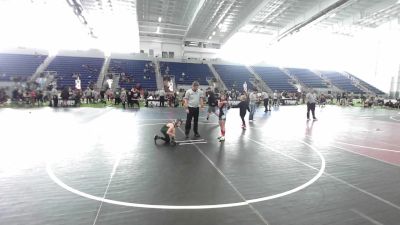 70 lbs 5th Place - Camiel Guizar, Powerline Fundamentals Wrestling vs Jordin Clark, Fearless Wrestling