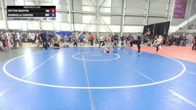 135 lbs Champ. Round 1 - Payten Masten, Punisher Wrestling Company vs Gabriella Harden, Inland Northwest Wrestling Training Center