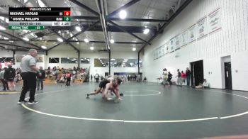 149 lbs Cons. Round 1 - Oshea Phillips, Manchester vs Michael Hatgas, Heidelberg