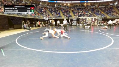 124 lbs Consy 1 - Brayden Moss, Forest Hills vs Carter Billings, Berwick