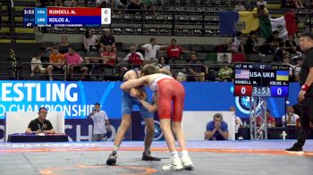 48 kg 1/8 Final - Michael Rundell, United States vs Artem Kolos, Ukraine
