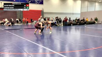 165 lbs 1st Place Match - Jacob Ebaugh, Alvernia University vs Carter Davis, Pennsylvania College Of Technology