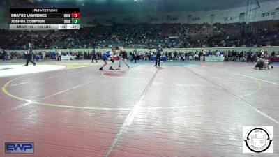 143 lbs Consi Of 16 #2 - Drayke Lawrence, Broken Arrow vs Joshua Compton, Sand Springs Jr High