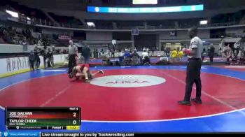 5 lbs Quarterfinal - Taylor Cheek, Gulf Shores vs Joe Galvan, Homewood Hs